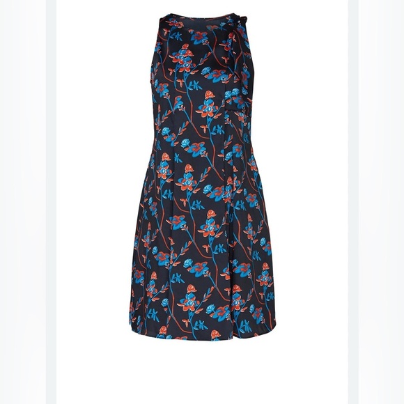 Thakoon Black Daisy Printed Dress size 2 - Picture 2 of 4